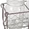 DII® Rustic Chicken Wire Flatware Caddy with Clear Jars